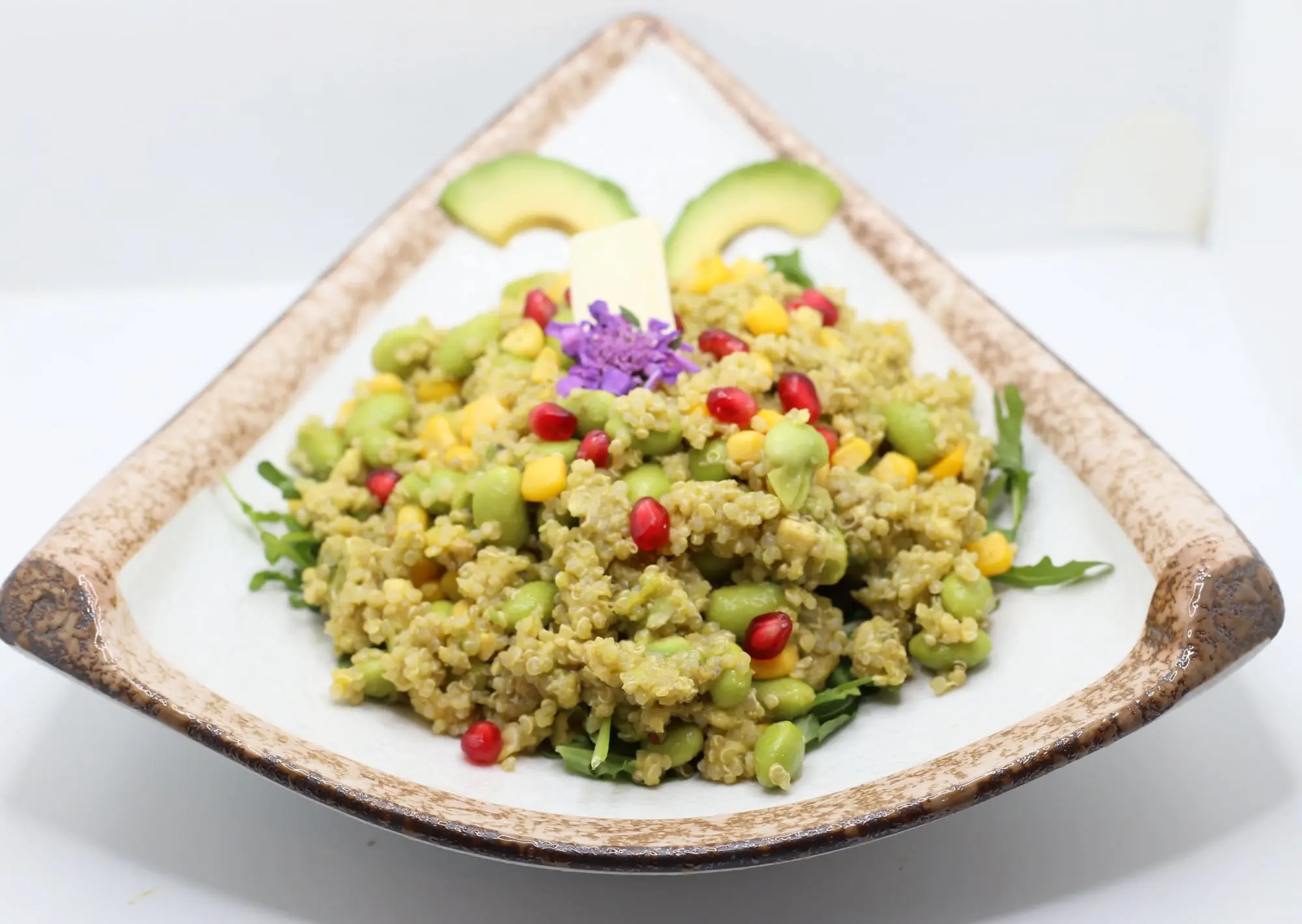 EDAMAME, QUINOA SALAD
