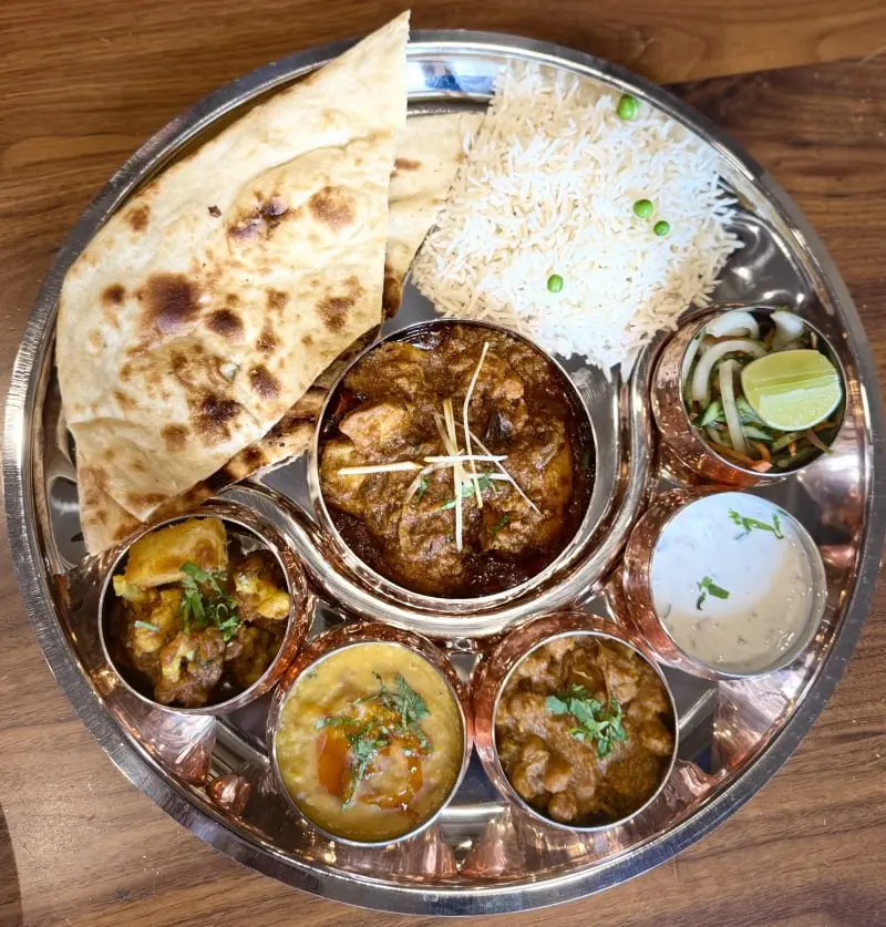 Delicious Lunch Thali
